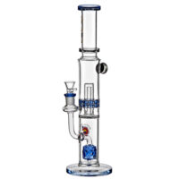 Бонг Стеклянный Для Травы Sapphire Bubble Perc