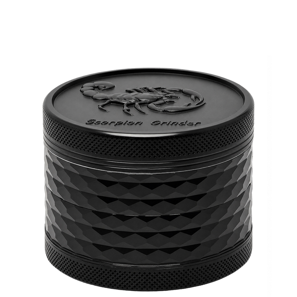 Ручной Гриндер Для Табака Scorpion Grinder Black 4 Ручной Гриндер Для Табака Scorpion Grinder Black