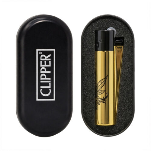 Зажигалка Клиппер Металлическая Clipper Weed Tattoo