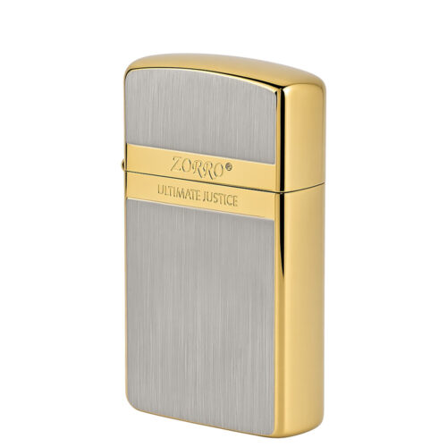 Зажигалка Бензиновая Zorro Slim Ultimate Justice