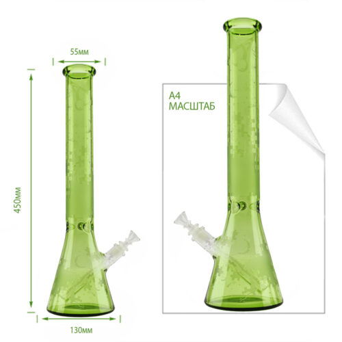 Стеклянный Бонг Для Курения Марихуаны Sandblast Astronaut Bong