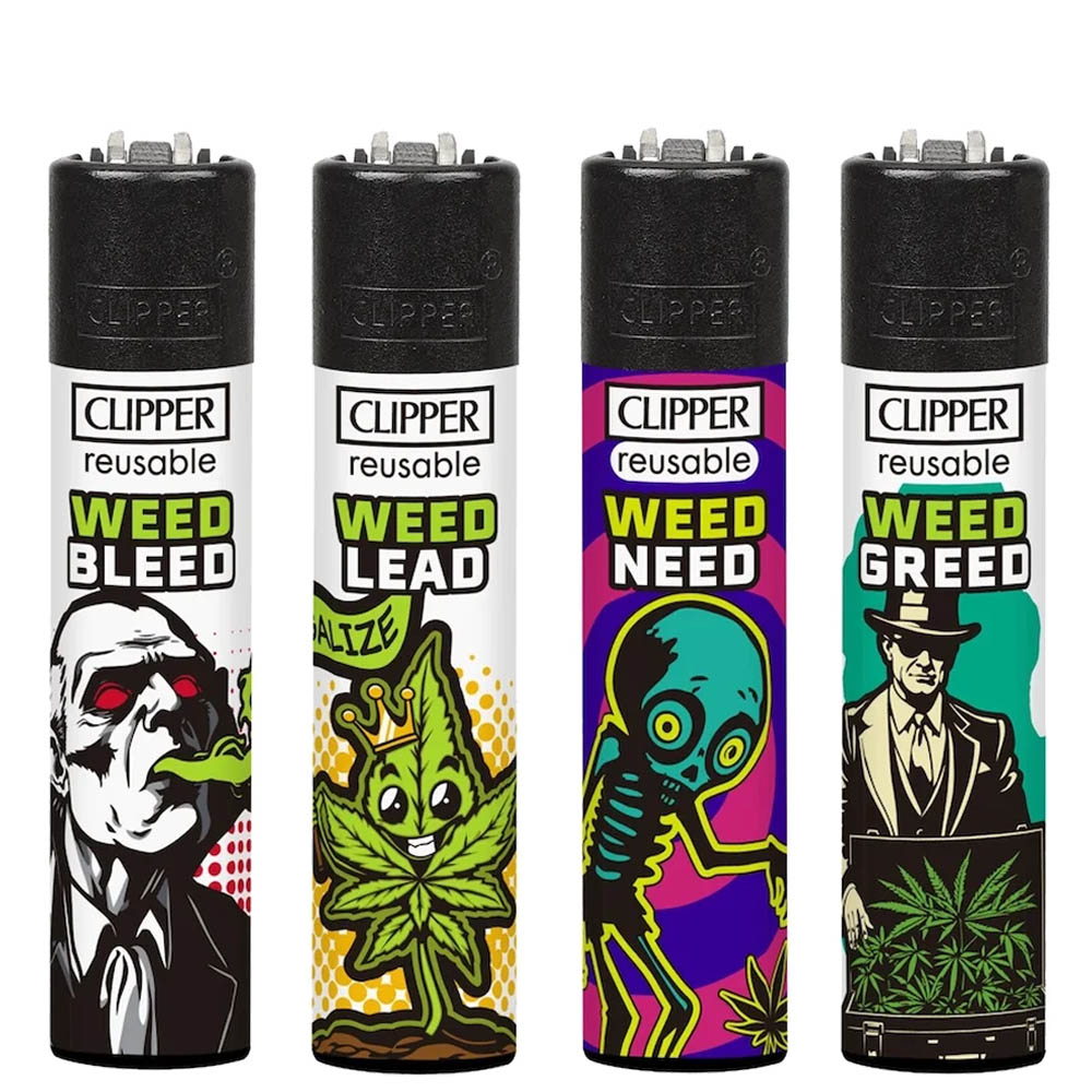 Зажигалка Кремниевая Clipper Weed Rhyme Зажигалка Кремниевая Clipper Weed Rhyme