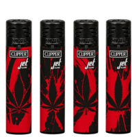 Зажигалка Пьезо Clipper JET Jet The Leaf Of Crime
