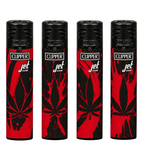 Зажигалка Пьезо Clipper JET Jet The Leaf Of Crime