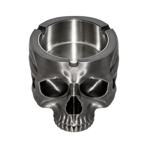 Попільничка У Вигляді Черепа Skull Ashtray Silver